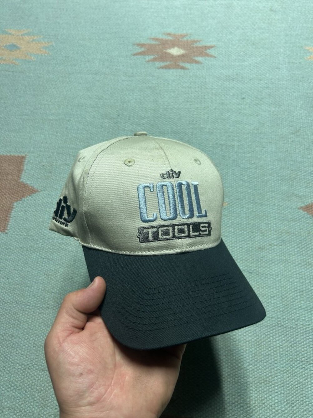 Strapback hat cap DIY network cool tools tractor supply co tan black
